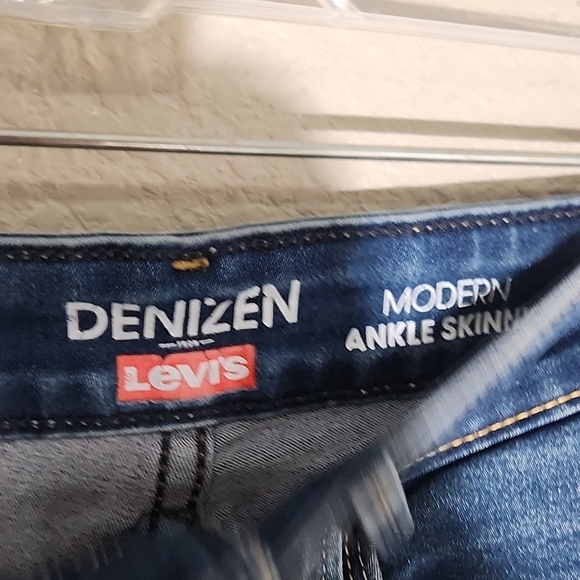 Levis Denizen Jeans Womens Size 4 Modern Ankle Skinny Blue Denim size 27 - Picture 2 of 12